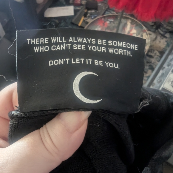 Killstar Mermaid Shredded Fishscale Snakeskin Hoodie - Picture 10 of 10